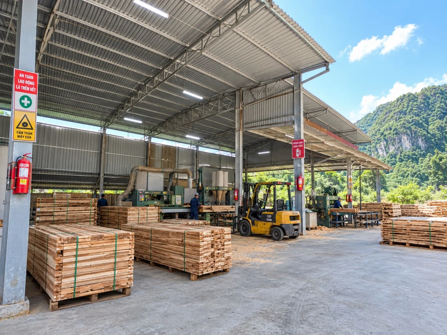 Production at LEFAMI
